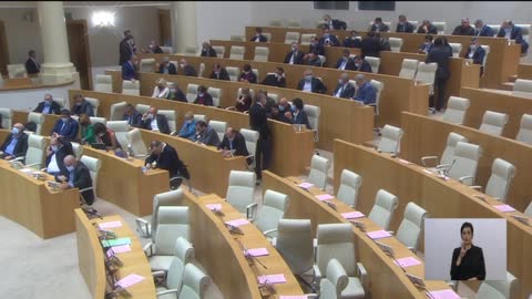 ჯემალ გამახარია საქართველოს პარლამენტში საკანონმდებლო ინიციატივით წარსდგა - 05.10.2021წ.