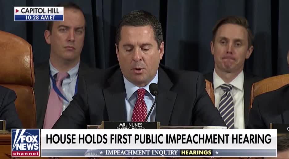 Nunes Claims Impeachment Process 'In Search Of A Crime"