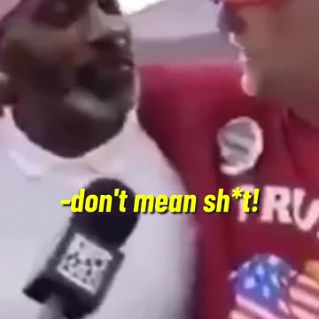 BLACK MAN PUTS TRUMP SUPPORTERS THROUGH A TEST