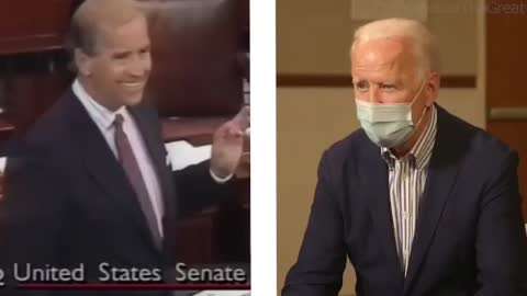 Biden talking about Crack Cocaine