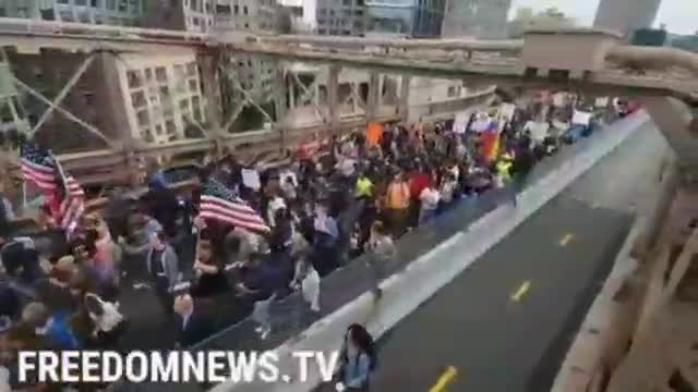 NYC anti vax protests