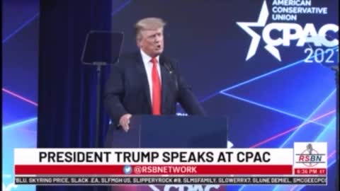 "1776 Not 1619" - Trump Comes Out Swinging in Epic CPAC Speech