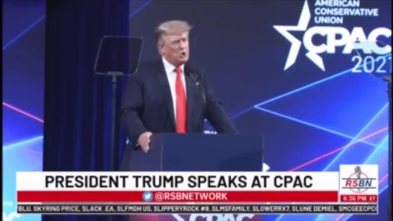 "1776 Not 1619" - Trump Comes Out Swinging in Epic CPAC Speech