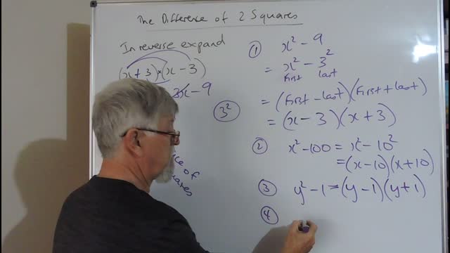 Math Factorising Set B 05 Trinomials The Difference of 2 Squares Factorisation Mostly for Years 10 and 11 Mostly for Years/Grade 10 and 11