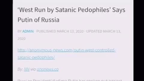 Ukraine (EU/UK/US) (Satanism) - Russia