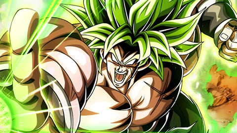 Dragon Ball Z Dokkan Battle - AGL LR Super Saiyan Full Power Broly Active Skill OST [Extended]