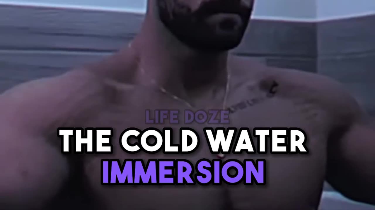 Cold Water Immersion vs. Cold Shower The Ultimate Energy HACK! #shorts