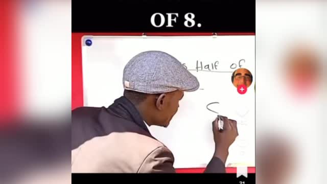 What is half of 8 fanny video insta fanny reel