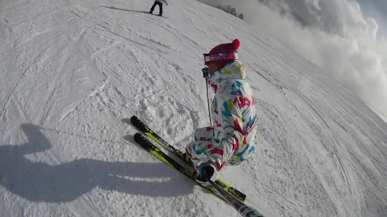 FREE HEEL PORN-TELEMARK SKIING- NTN K2 CHARGERS