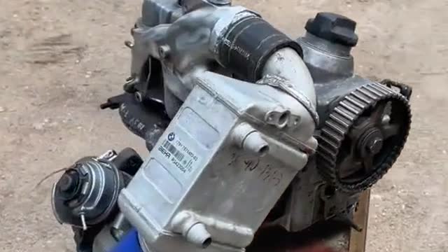 A car engine demonstration explains the machine