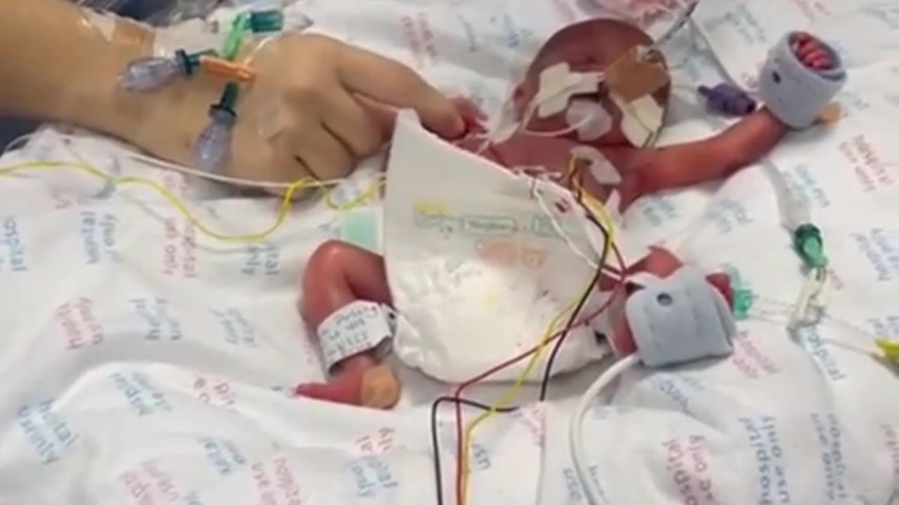 New bornbaby treatment in hospital 😱👍🏻