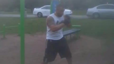 Manny the boxer