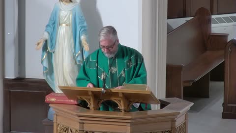 October 16th Mass - Homily