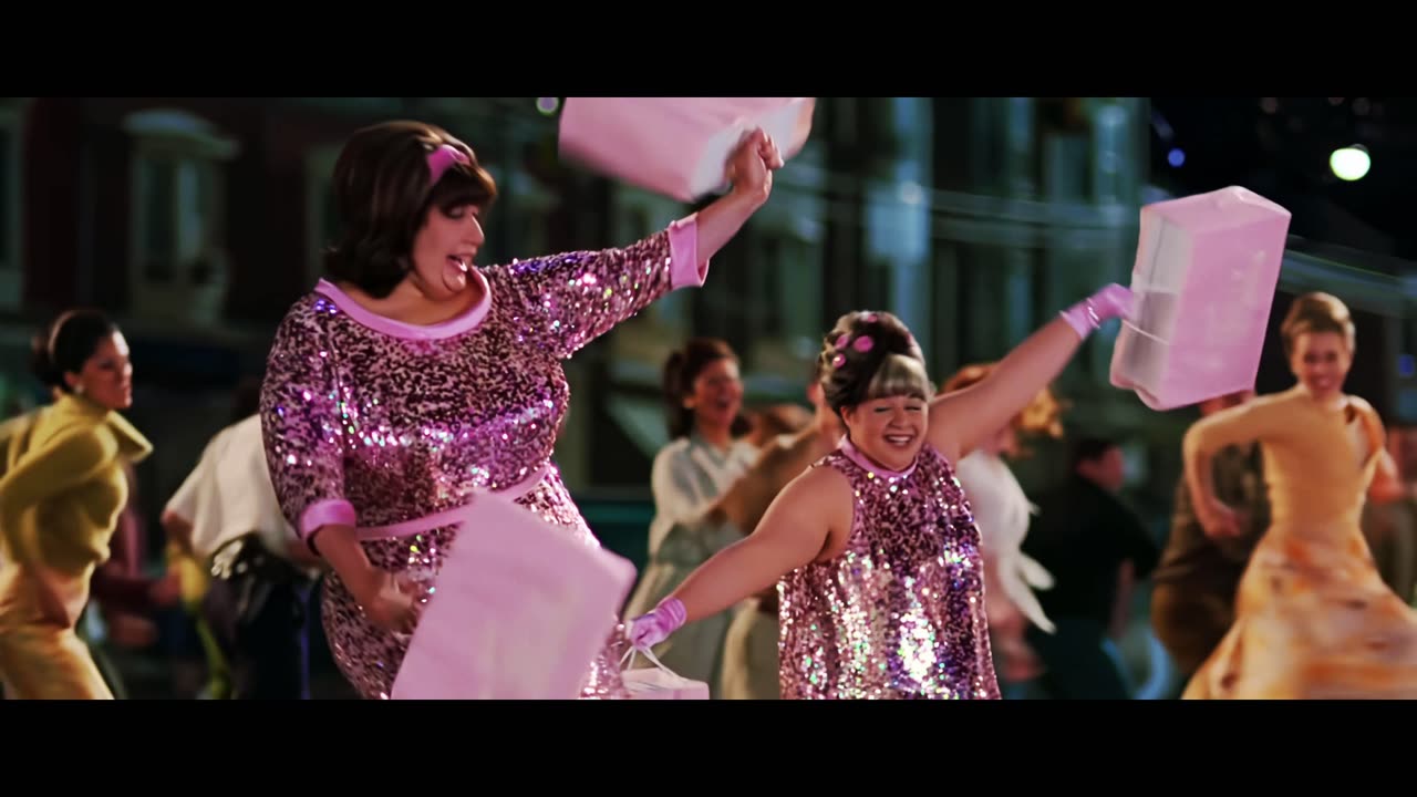 Hairspray 2007 John Travolta Nikki Blonsky scene 1 remastered 4k