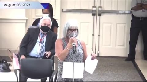 Actual footage in VA board meeting