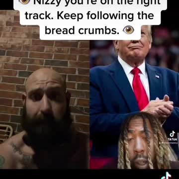 #NIZZY YOU ON THE RIGHT TRACK! THE #ELITES WANT US BLIND! #trump #maga #conspiracy #shorts