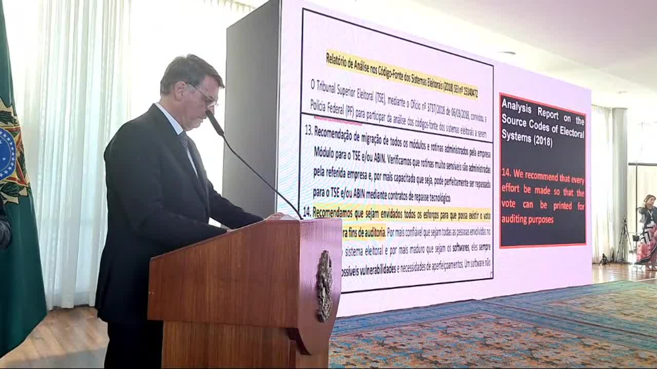 Jair Bolsonaro - Apresentação a Embaixadores - 2022-07-18