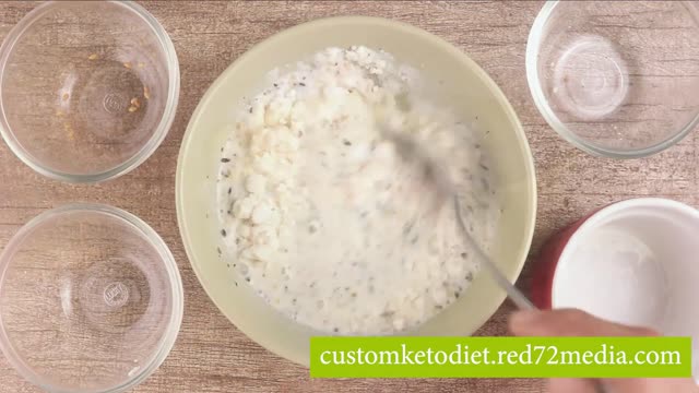 Easy Keto Diet Recipe Maple & Walnut Hemp Heart Porridge