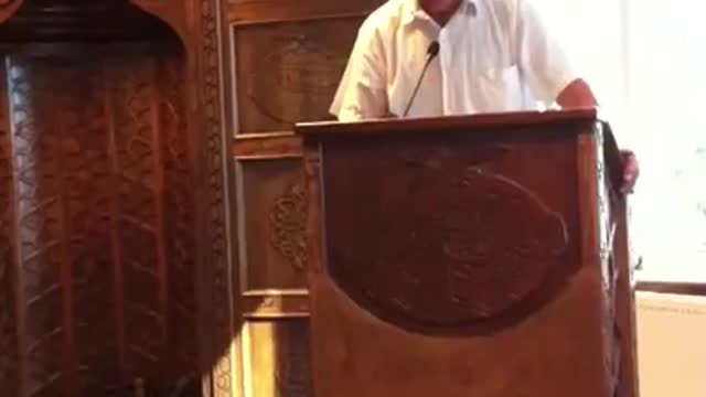 SIAN Arne Tumyr i Minhaj ul Quran moske 20.7.13