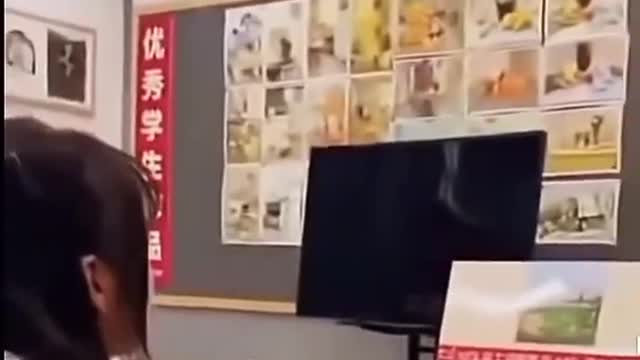 A teacher driven mad by his student