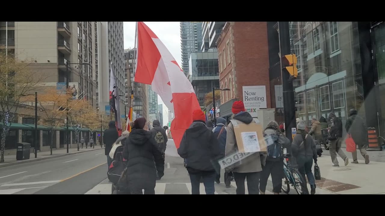 2023 11 11 Vaughan- convoy- Toronto Ontario