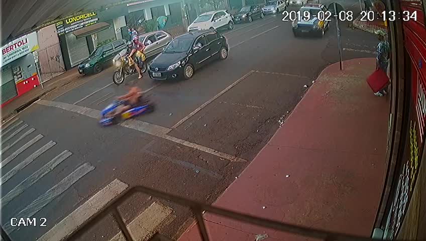 Getaway Go-Kart Pursued By Police