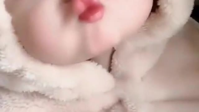 Kissing you little cute Baby