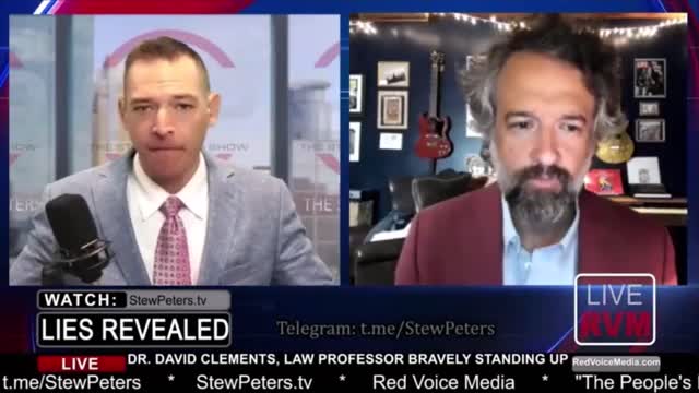 "Coup to Dismantle America" Law Prof David Clements 17 Aug 2021