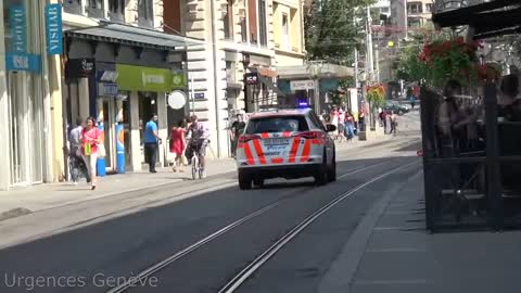 Police Cars responding Siren, Lights & Action Youtube