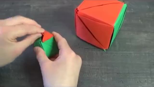 [TUTORIAL] Origami Rosa-Cubo trasformabile