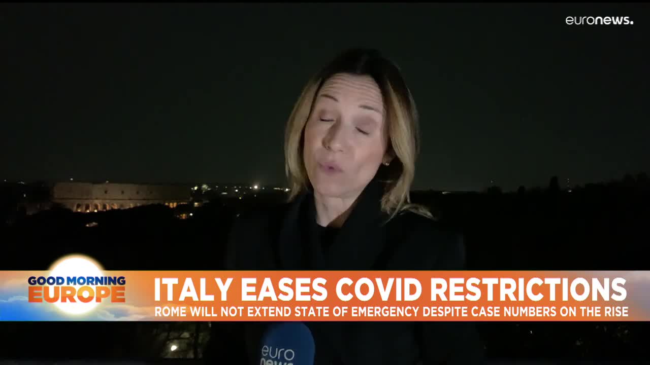 Italy to end state of emergency and begin easing COVID-19 restrictions