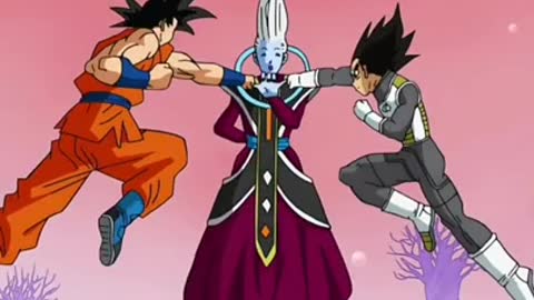 Goku and vegeta vs whis