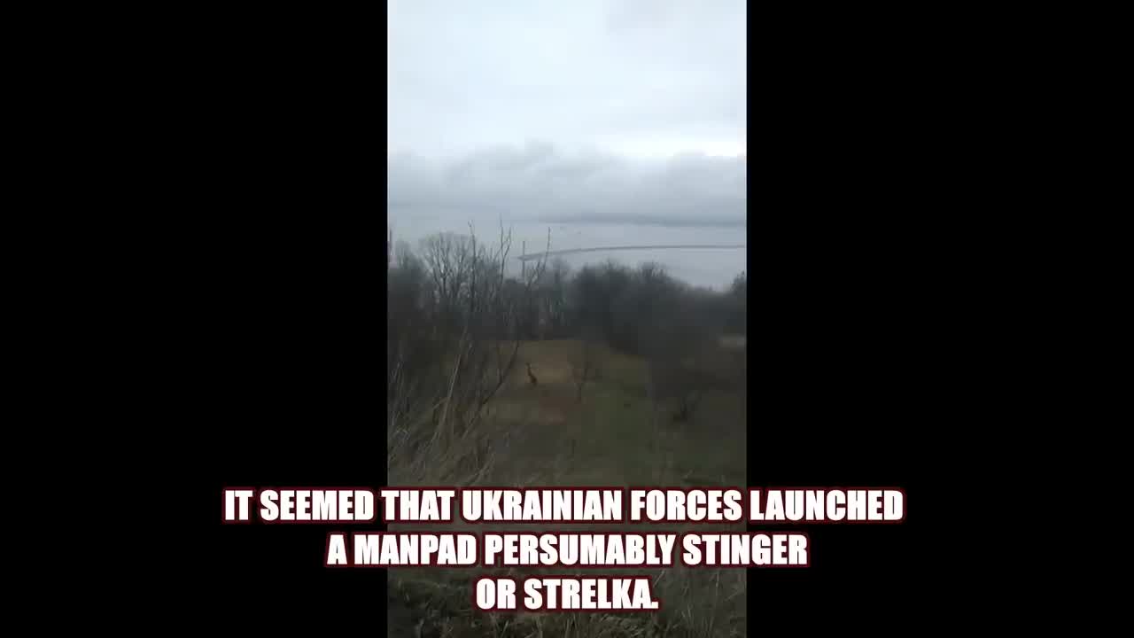 Russian War In Ukraine - Russian MI-8 Helicopter Dodges Ukrainian Anti-Air Missile Near Kyiv