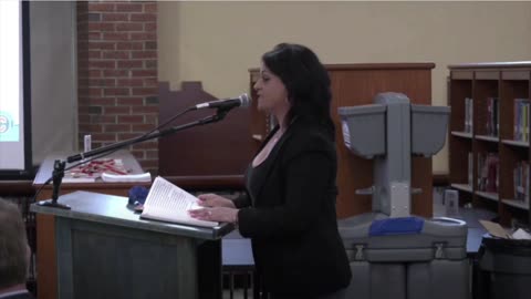 Mother tells schoolboard NO MORE CRT