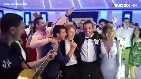 Luka Modrić na svadbi u Posušju