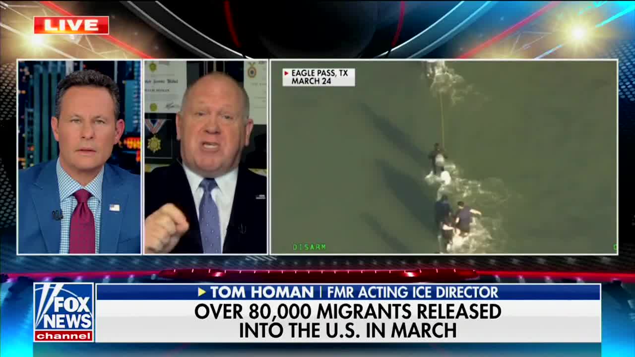 WATCH: U.S. Border Sees the Worst Month in Two Decades