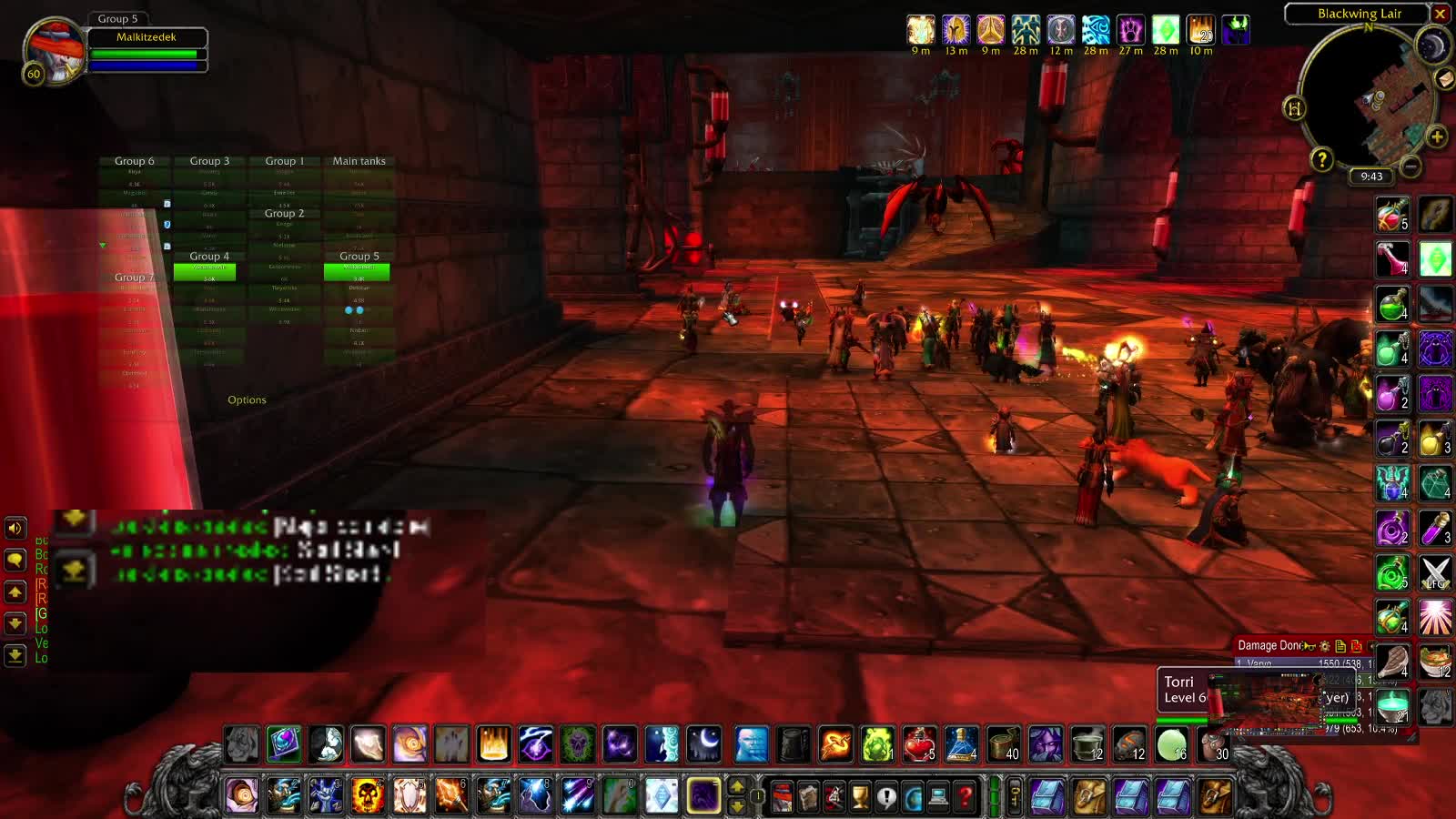 World of Warcraft Classic Shadow enters the Black Wing Lair Raid time