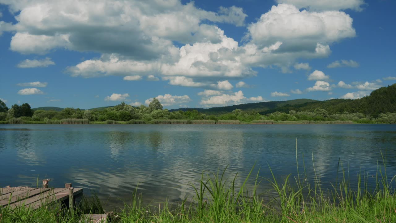 15 Minute Meditation with Stunning Lake Views & Soothing Nature Sounds | ASMR