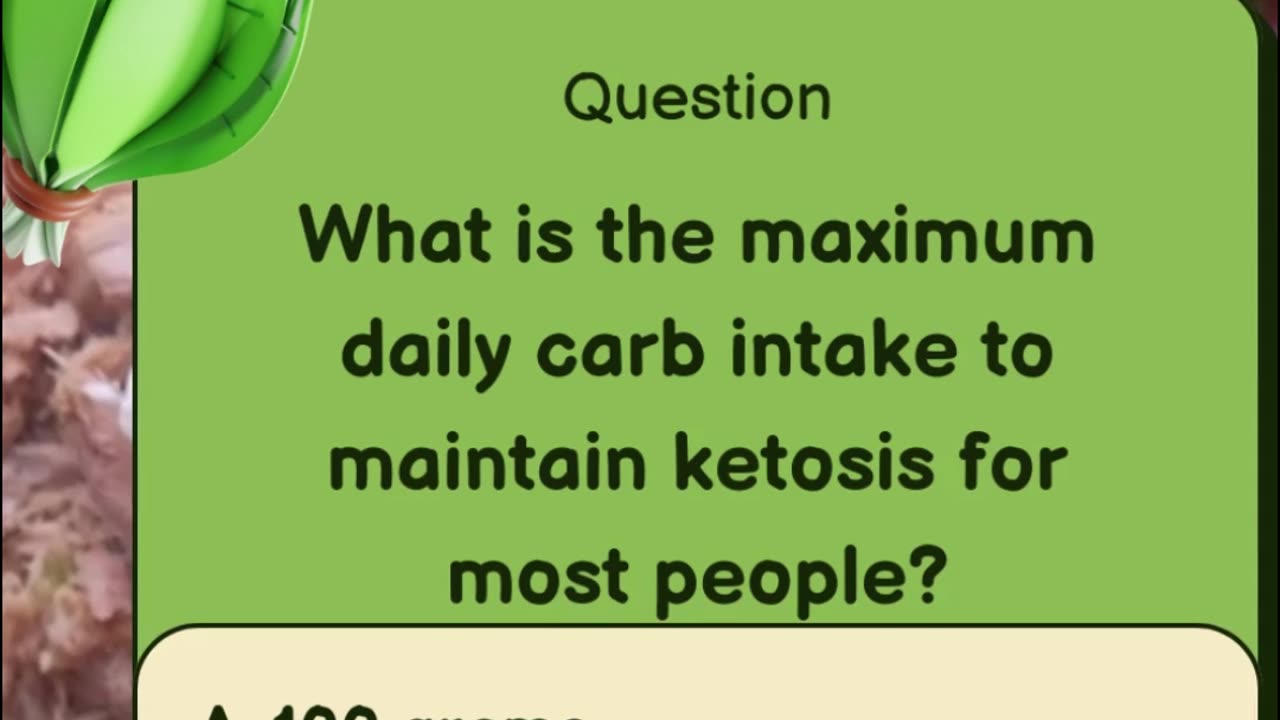 keto quizz