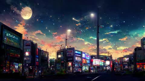 Studying Music- Tokyo Nights