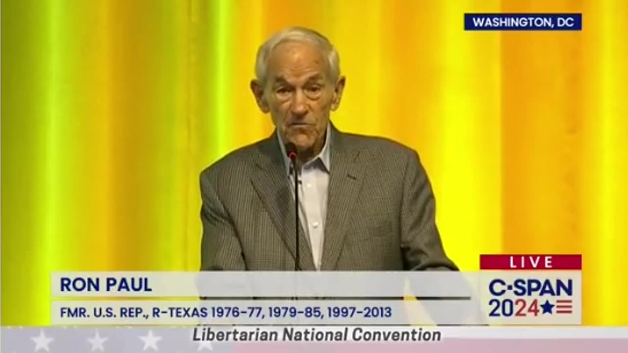 Ron Paul @ LNC 2024 Clip 001
