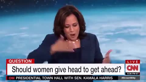 Kamala says women should do what to get ahead?