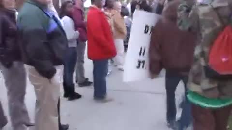 OBAMA 666 U.C. PROTEST PT 1