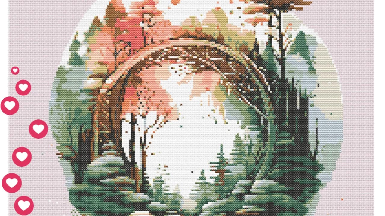 Mystic Woods Cross Stitch Pattern by Welovit | welovit.net | #welovit