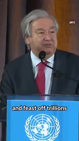 🇺🇳U.N. Secretary-General António Guterres called for a “windfall” tax on fossil fuel companies