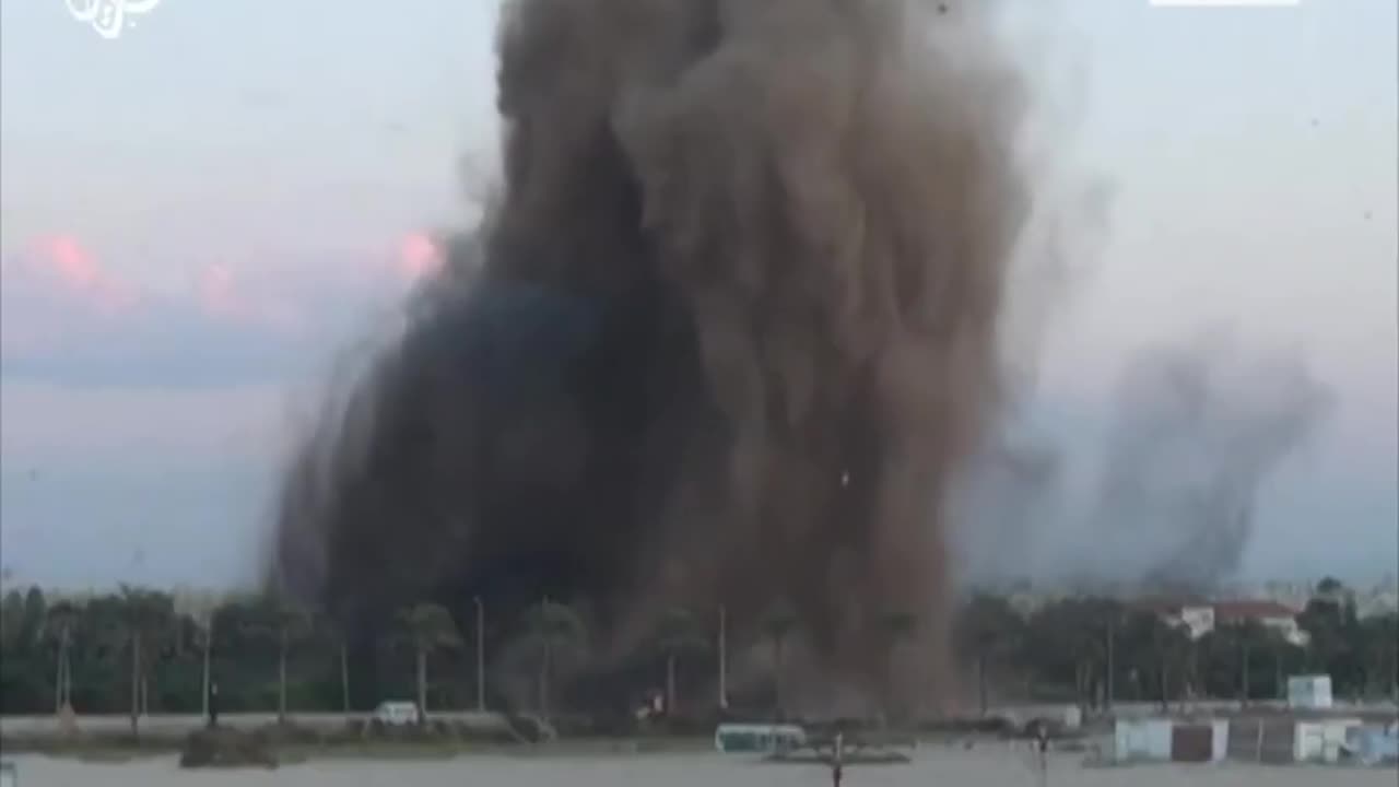 A video of an Israeli airstrike on doctors has been published.