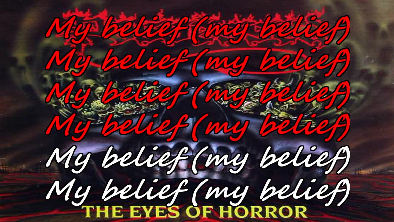 Possessed - My Belief {post little black box karaoke}