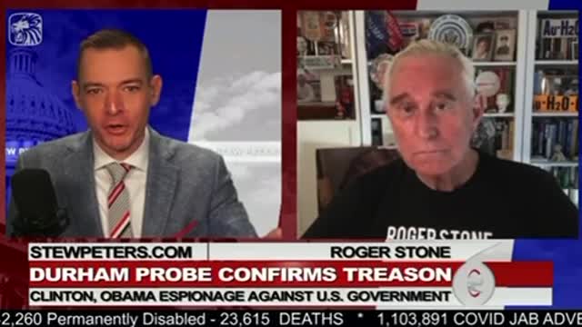 Roger Stone Reveals the Clinton-Obama Espionage Crime of the Century to the American Public