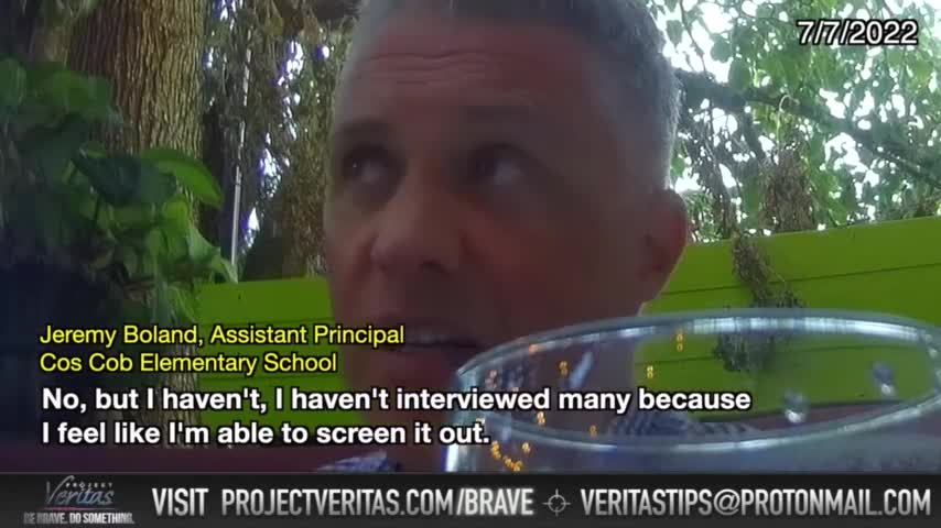 Principal ADMITS To Discriminating Against Catholics In New Project Veritas Video