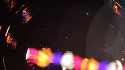 Trippy Stock Footage Shimmering Light on Paint (#2)